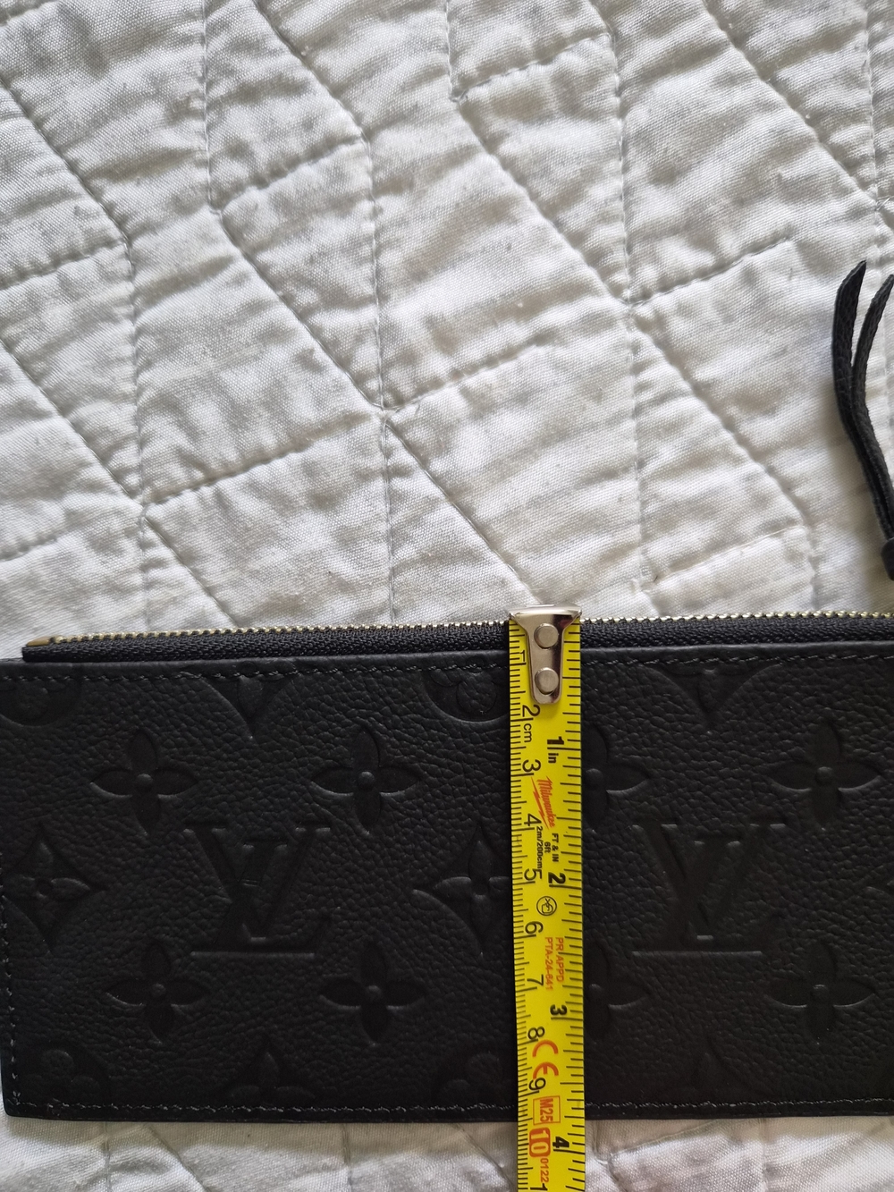 Louis Vuitton 3 Pieces Set Black Monogram Empreinte Chain Crossbody Bag - Picture 8 of 14